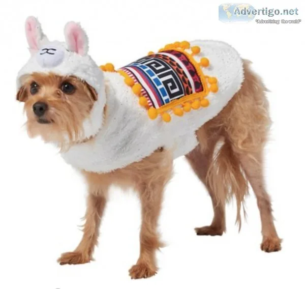 Llama Dog and Cat Costume