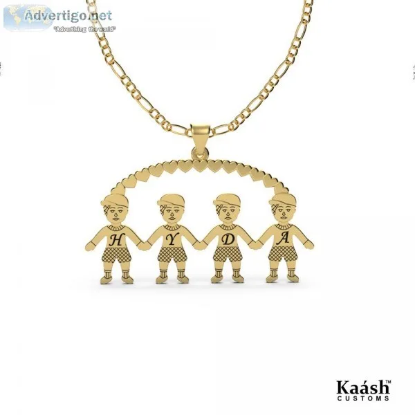 Four Boys Or Girls Pendant