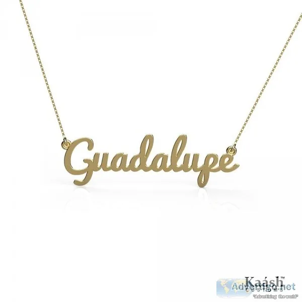 Contemporary Personalized Name Necklace