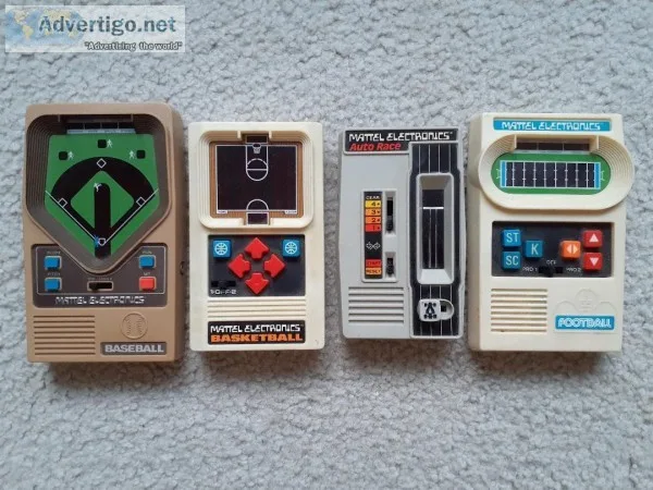 Original 1970 s Mattel Sport Games