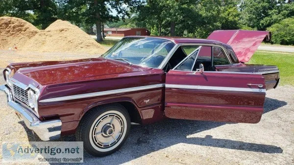 1964 Chevrolet Impala SS Hardtop For Sale in Baltimore Maryland 