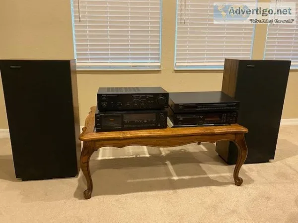Denon Stereo SystemBoston Acoustic Speakers