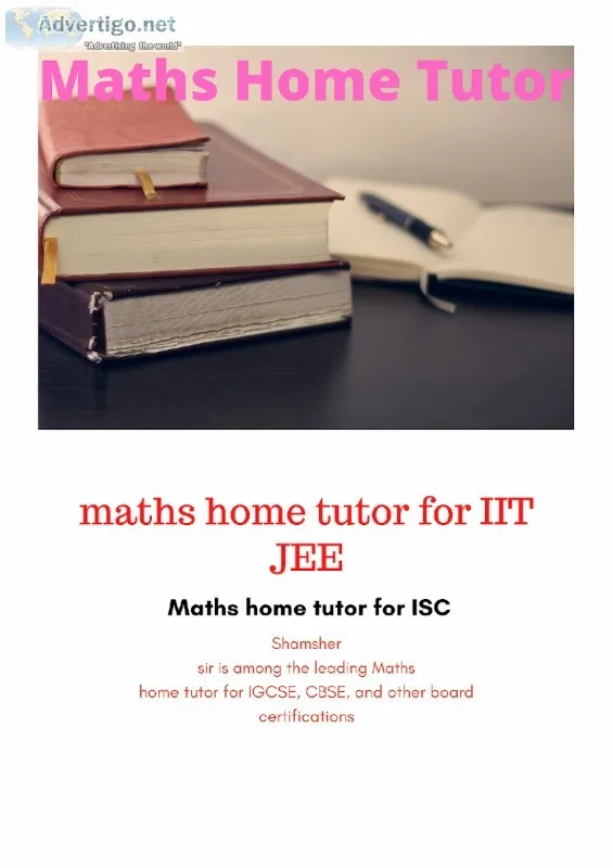 Maths home tutors for ICSE