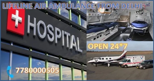 Lifeline Air Ambulance Service in Delhi is ready to fly patients