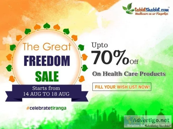 Tabletshablet&rsquo s Independence Day Sale 2020 on Healthcare P