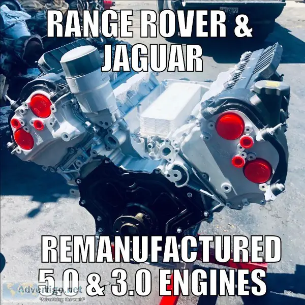 Range Rover 5.0 3.0 Engine 100% Remanufactured