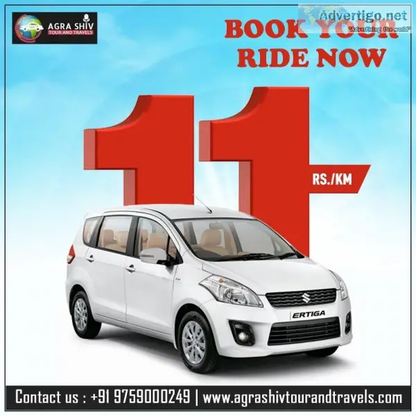 Hire outstation cab in agra at very affordable rates
