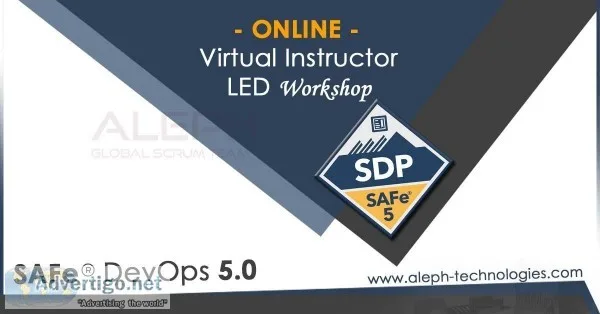 SAFe DevOps SAFe&reg5.0  Certification  Virtual Instructor Led W