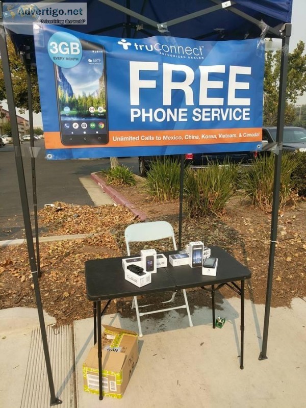 Free cell service at la Perla tapatia unlimited calltext 3gb LTE