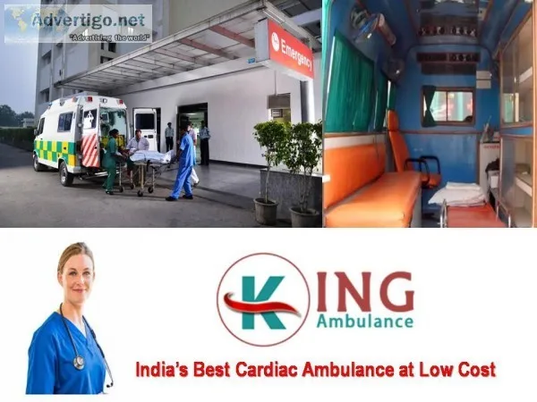 King Road Ambulance Service in Hajipur at Low Fare