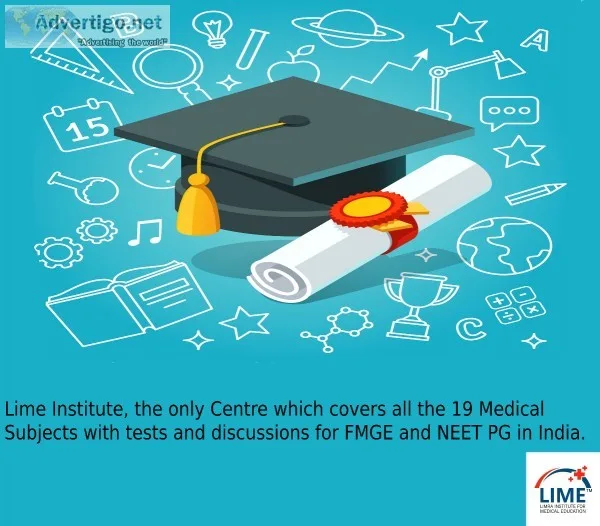 Lime Institute  FMGE and NEET PG Centre  India  chenaai
