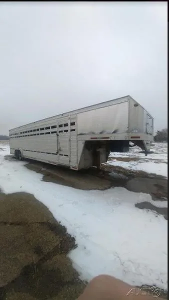 1996 EBY Livestock Trailer