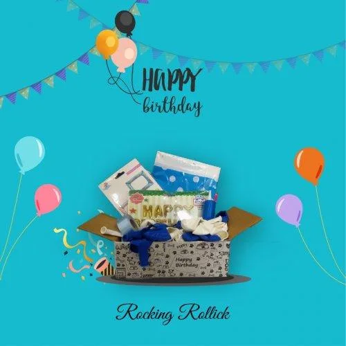 A NewRollickingBirth day decoration Kit