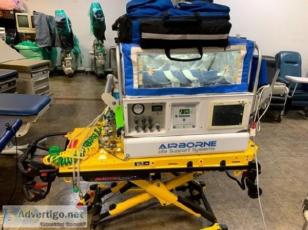 Air Shields Airborne Incubator - Transport Incubator on a Full E