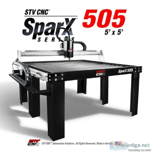 STV&regCNC SPARX&trade 505 PLASMA TABLE  STV CNC