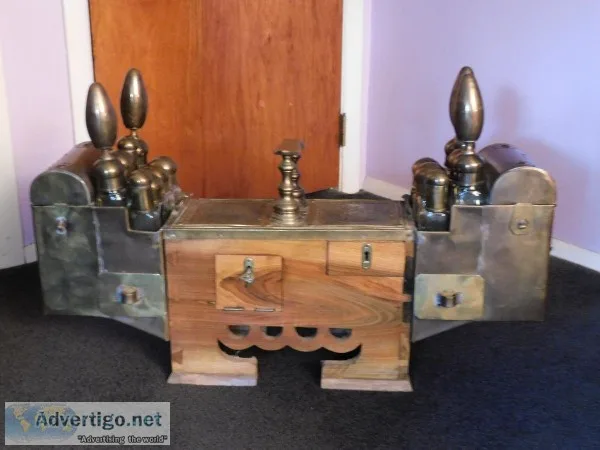 Turkish Brazier and Turkish Shoe Shine Box