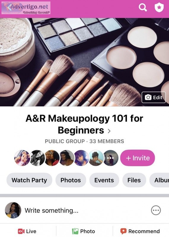 Virtual Makeup Class
