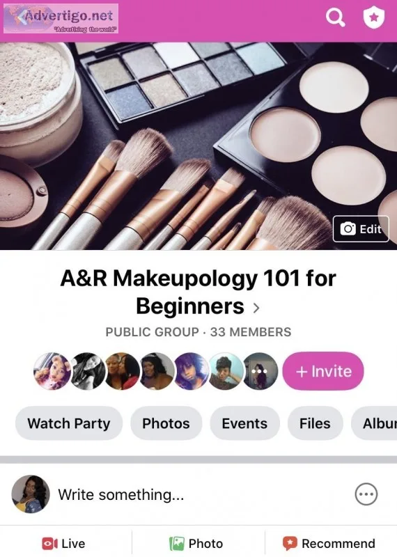 Virtual Makeup Class
