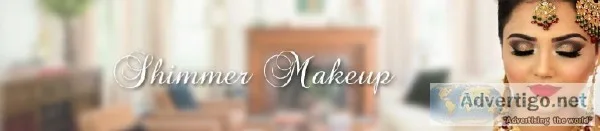 How can I get a Shimmer Makeup to look