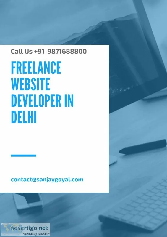 freelance website designer in Delhi