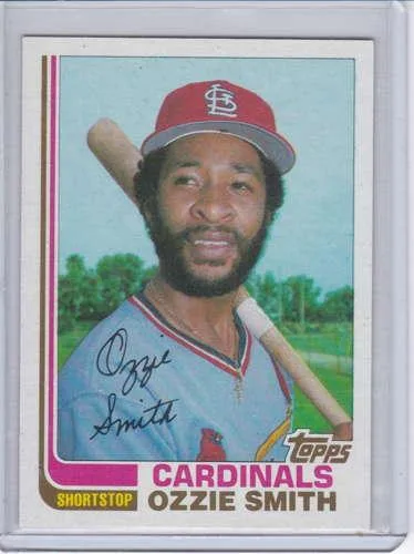 Ozzie Smith 1982 Topps Traded This is his First Cardinal Card 10