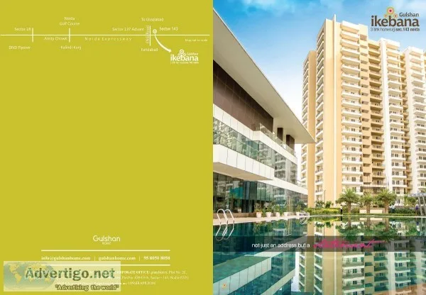 Buy 2 BHK flat at Gulshan Ikebana in Sector 143 Noida