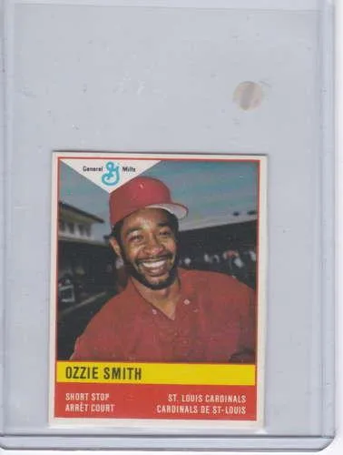 Ozzie Smith 1985 General Mills Sticker