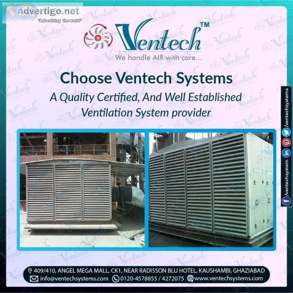 Choose Ventech Systems- A quality certified And Well Established
