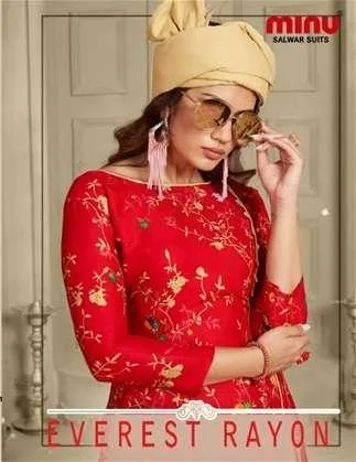 Manufacturer and wholesaler of Designer Everest Rayon 3 Salwar S
