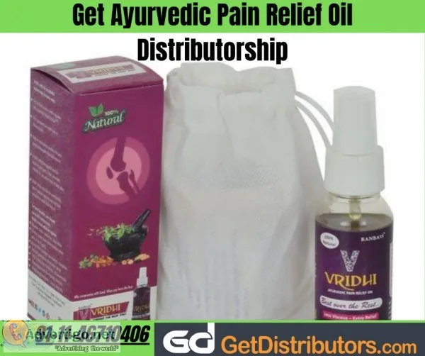 Get Ayurvedic Pain Relief Oil Distributorship