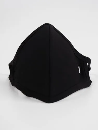 KNITTED FACE MASK - BLACK [ 3 PCS PACK ]