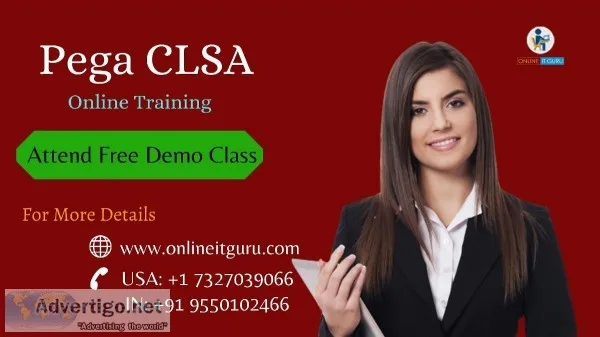 Pega CLSA Certification Online Training  Pega CLSA Certification