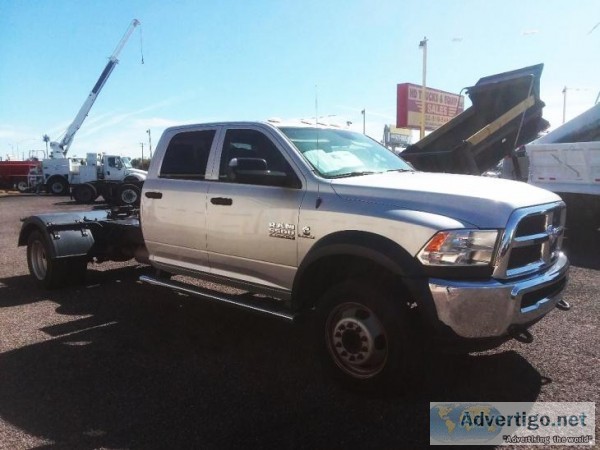 2017 Ram 5500 Crew Cab Hauler 118 K Miles