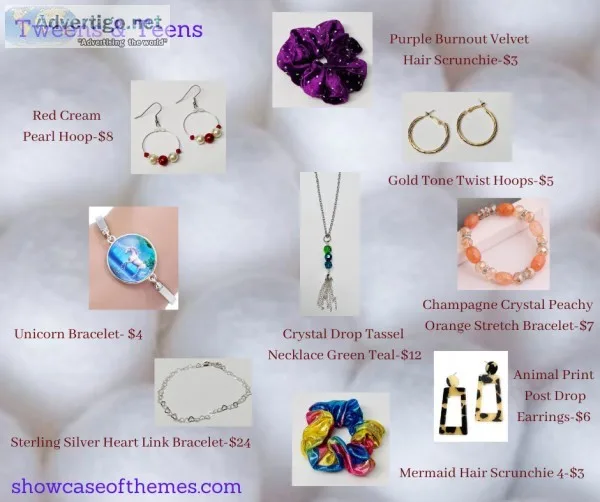 Tweens and Teens Accessories