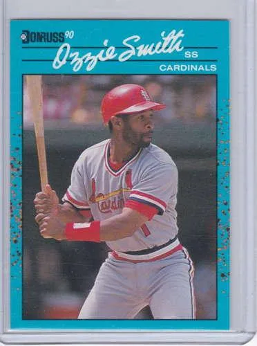 Ozzie Smith 1990 Donruss Best NL 83
