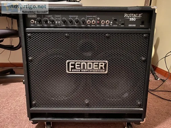 Fender Rumble 350W Solid State Combo Bass Amplifier