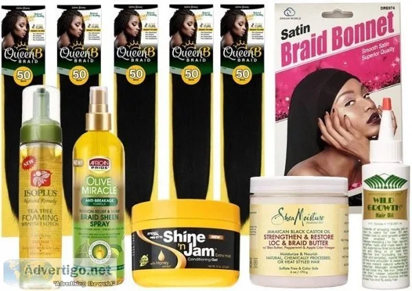 Beauty hair bundle package