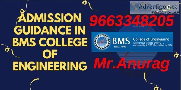 96633482o5 BMS COLLEGE OF ENGINEERING Bangalore Admission throug