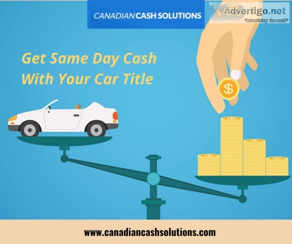 Car Title Loans Kitchener With Low Interest Rates