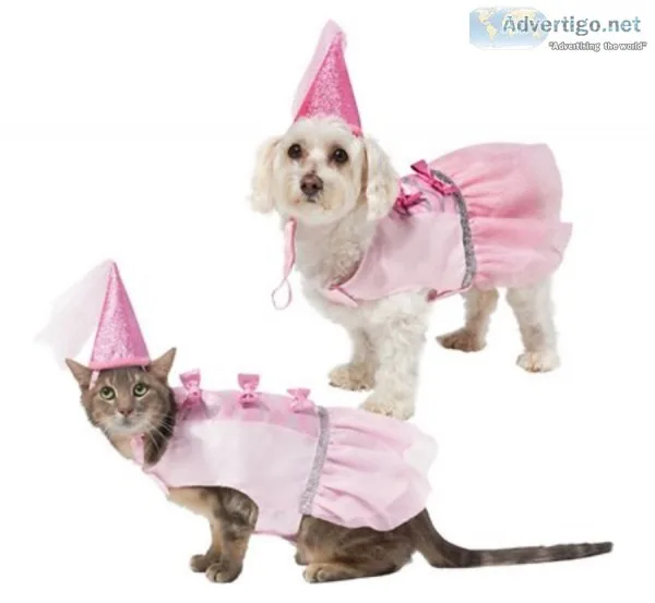 Princess Dog and Cat Costume