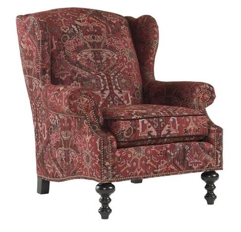 Tommy Bahama Home Royal Kahala Batik Wing Chair  Accent Chairs A