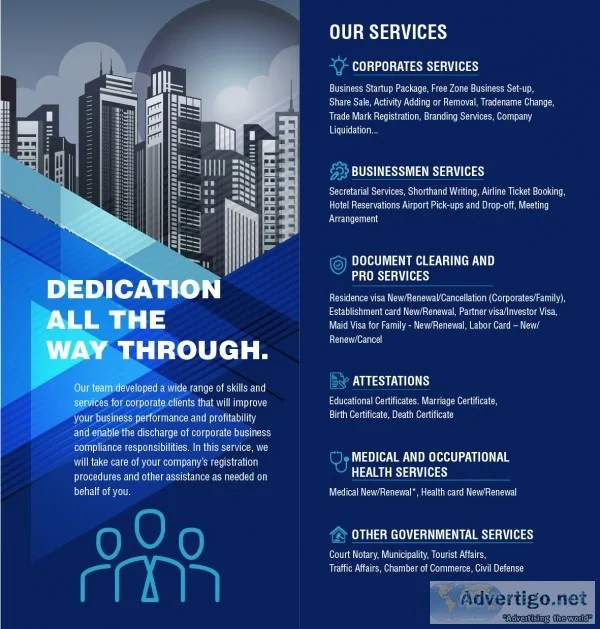Corporate services