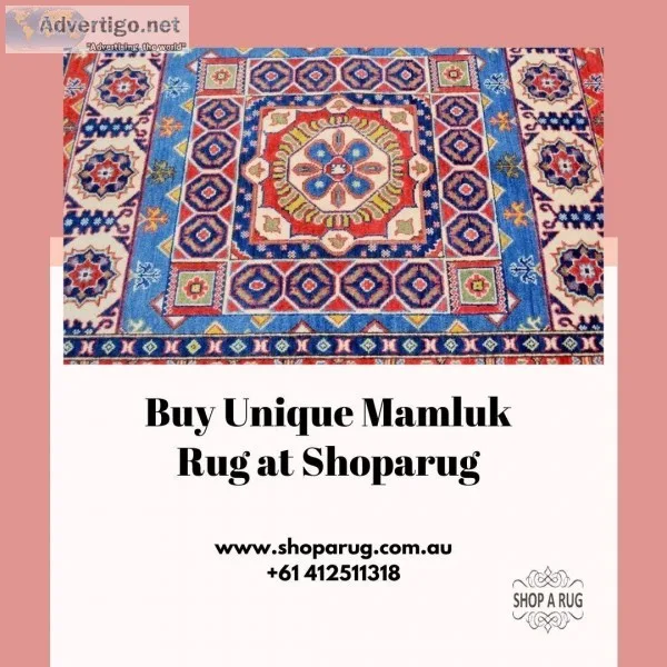 Buy Unique Mamluk Rug at Shoparug