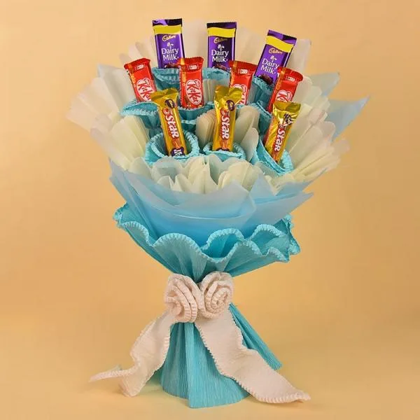 Buy Mixed Chocolate Bouquet Online from MyFlowerTree