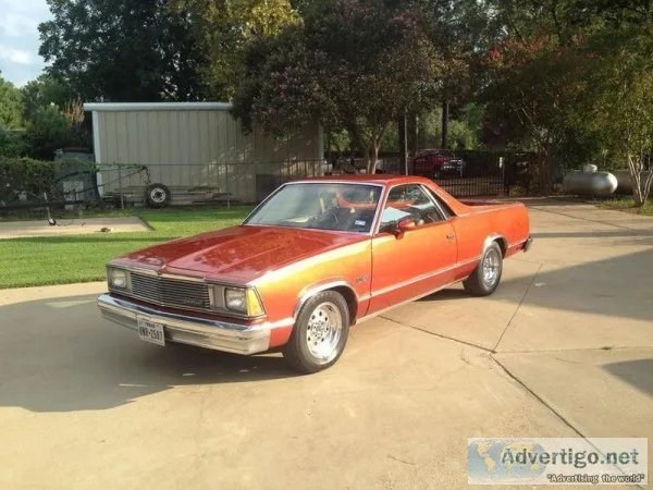 1981 Chevrolet El Camino Pro Street For Sale in Denton Texas 762