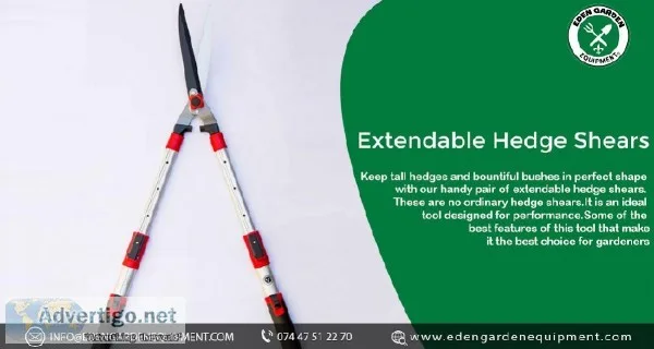 Extendable Hedge Shears