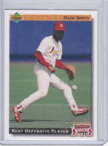 Ozzie Smith 1992 Upper Deck Diamond Skills 716