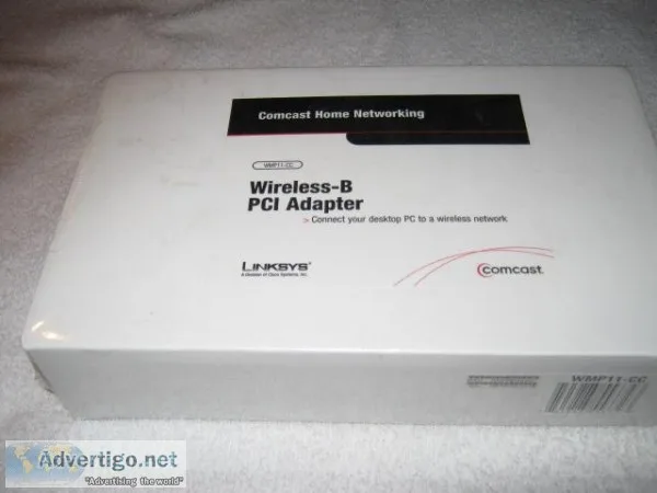 NEW- ComcastLinksys Home Networking - Wireless B PCI Adapter