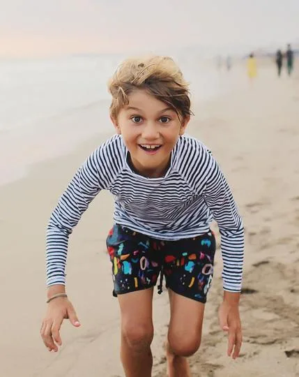 MAKE WAVES SEA and SNOW RASH TOP