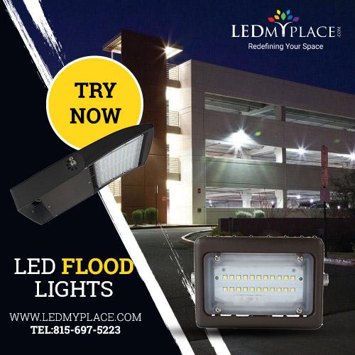 Purchase LED Flood Lights For Commercial Lighting